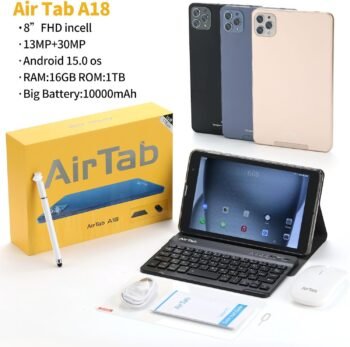 Air Tab A18 Ram 16GB Rom 1TB تابلت